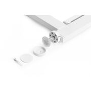 Poarta de siguranta 74-105 cm ecotoys sg-012-w - alb edeedisg-012-w
