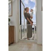 Poarta de siguranta 74-105 cm ecotoys sg-012-w - alb edeedisg-012-w