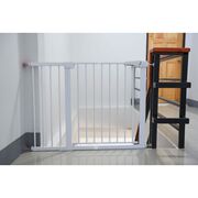 Poarta de siguranta 74-105 cm ecotoys sg-012-w - alb edeedisg-012-w