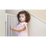 Poarta de siguranta 74-105 cm ecotoys sg-012-w - alb edeedisg-012-w