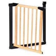 Poarta de siguranta 74-80 cm ecotoys sf-011a-bc - lemn metal edeedisf-011a-bc