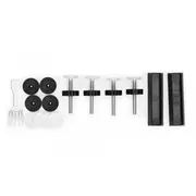 Poarta de siguranta 74-80 cm ecotoys sf-011a-bc - lemn metal edeedisf-011a-bc