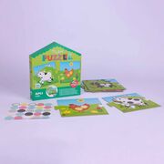 Primul meu Puzzle cu stickere APLI, 5 piese XXL SOLAPL17656