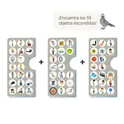 Puzzle de observare cu tematica urbana APLI, 104 piese SOLAPL18820