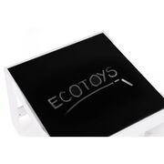 Set de masa cu doua scaune pentru copii ecotoys zkc-1a - alb-gri edeedizkc-1a