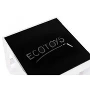 Set de masa cu doua scaune pentru copii ecotoys zkc-1a - alb-gri edeedizkc-1a