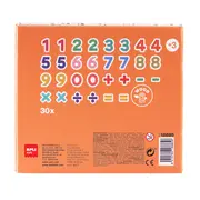 Set magnetic cu 30 numere, din lemn, APLI, 3 ani+ SOLAPL18885