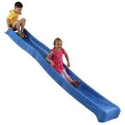 Tobogan pentru copii rocli, 2.9m, hdpe, albastru - okekbt403.015.004.001