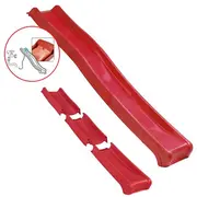 Tobogan pliabil pentru copii rocli, 2.9 m, hdpe, rosu - okekbt403.015.001.001