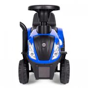 Tractor de impins new holland cu remorca pentru copii 658t - albastru edeedi658tblue