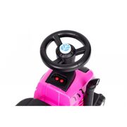 Tractor de impins new holland cu remorca pentru copii 658t - roz edeedi658tpink
