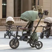 Tricicleta ultrapliabila qplay comfo max verde smb3250t7081