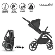 Carucior modular 2in1 coccolle serry jet black+ scoica auto isize coccolle knox black smb325065460325080360