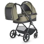 Carucior modular 3in1 coccolle lissia moss green +scoica auto isize coccolle knox black smb324065680325080360