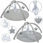 Covoras De Joaca Fata-verso Kidwell Grace Bunny Cu Arcada Interactiva, 5 Jucarii Si Cutie Muzicala In Forma De Iepuras Pjbmaedgrb01a1