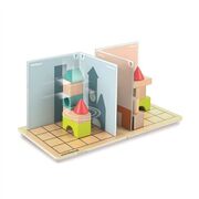 Joc cu provocari de logica si orientare spatiala, forme 3d si umbre, de la 5 ani - okeml46000