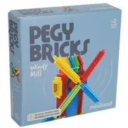 Joc educativ de constructii, moara de vant, de la 2 ani - okeml46063