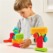 Joc educativ de constructii de la 2 ani, animale salbatice - okeml46062