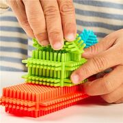 Joc educativ de constructii de la 2 ani, animale salbatice - okeml46062