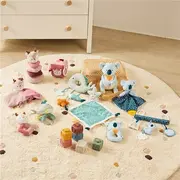 Jucarie bebe pentru leagan si carucior, cu sunete si oglinda, ursulet koala - okeml97383