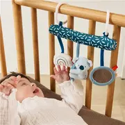 Jucarie bebe pentru leagan si carucior, cu sunete si oglinda, ursulet koala - okeml97383