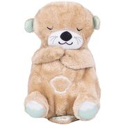 Jucarie de plus calmanta care respira Chipolino cu lumini si melodii Otter HUBPILD02503OTB