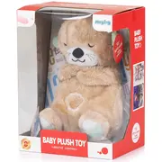 Jucarie de plus calmanta care respira Chipolino cu lumini si melodii Otter HUBPILD02503OTB