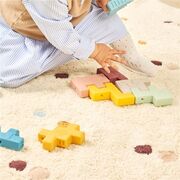 Jucarie educativa cuburi moi pentru toddleri, animalute - okeml46020