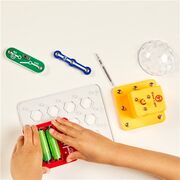 Kit experimente stem electrofun, construieste o lampa disco, de la 8 ani - okeml46103