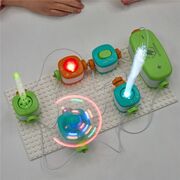 Kit experimente stem electrofun, primul meu kit de electronica, de la 6 ani - okeml46105