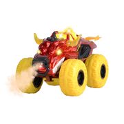 Masina Dickie Toys Flaming Fire Monster 25 cm rosu cu lumini si sunete HUBS203754003