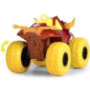 Masina Dickie Toys Flaming Fire Monster 25 cm rosu cu lumini si sunete HUBS203754003