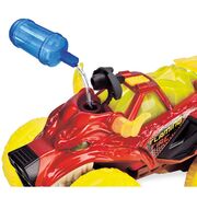 Masina Dickie Toys Flaming Fire Monster 25 cm rosu cu lumini si sunete HUBS203754003