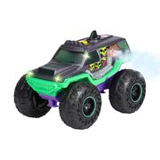 Masina Dickie Toys Rowdy Rocker 25 cm verde cu lumini si sunete HUBS203764025