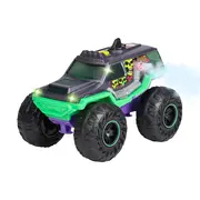 Masina Dickie Toys Rowdy Rocker 25 cm verde cu lumini si sunete HUBS203764025