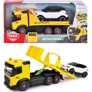 Masina de tractare Dickie Toys ADAC Tow Truck 22 cm galben HUBS203744020