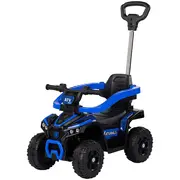Masinuta de impins Chipolino ATV cu maner blue HUBROCATVH02504BL