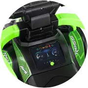 Masinuta de impins Chipolino ATV cu maner green HUBROCATVH02503GR