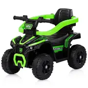 Masinuta de impins Chipolino ATV cu maner green HUBROCATVH02503GR