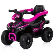 Masinuta de impins Chipolino ATV cu maner pink HUBROCATVH02505PI