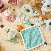 Paturica moale de atasament pentru bebe ocean, de la 0 luni - okeml97361