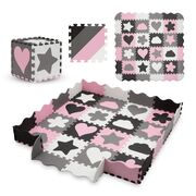 Puzzle Din Spuma Kidwell Happy Love   Covoras De Joaca Mare, Moale Si Sigur Pentru Copii Pjbpupihap01a1