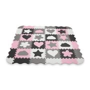 Puzzle Din Spuma Kidwell Happy Love   Covoras De Joaca Mare, Moale Si Sigur Pentru Copii Pjbpupihap01a1