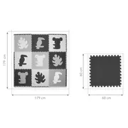 Puzzle Senzorial Kidwell Senso Tropical   Covoras Moale Din Spuma Eva Pentru Dezvoltarea Copilului Pjbpupisen01a1