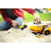 Set Dickie Toys Volvo Micro Workers 9 cm cu 5 vehicule HUBS203722008