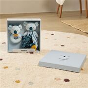 Set cadou bebe - zornaitoare si paturica moale de atasament koala, de la 0 luni - okeml97380