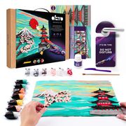 Set pictura 3D cu argila usoara, 30*40cm - Japan KRTOK10042