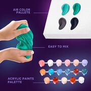 Set pictura si modelare 3D cu argila usoara, 30*40 cm - Fashion Corgi KRTOK30011