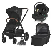 Sistem modular 3in1 coccolle aspen jet black + scoica auto isize coccolle knox black smb324062360325080360