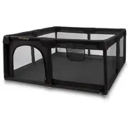 Tarc De Joaca Kidwell Fanko Negru 130x130 Cm   Spatiu Sigur, Modern Si Confortabil Pentru Copilul Tau Pjbkomofan03a4